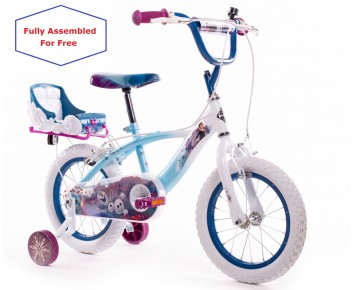 14" Huffy Disney Frozen Kids BIKE SUITABLE FOR 3 to 4 1/2 years old